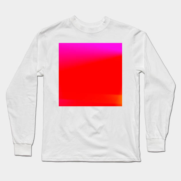 pink red yellow texture art Long Sleeve T-Shirt by creatilory